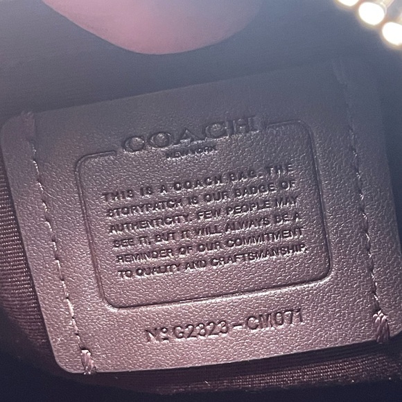 Coach Sydney Satchel With Rivets - Picture 2 of 8